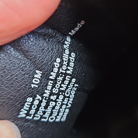 Lacey Ivory Lace-Up Platform Ankle Boots Lightweight Block Heel Size 10M - Picture 14 of 15